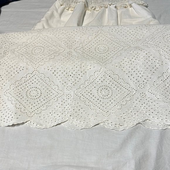 Sea New York White Ruffled Babydoll Dress for Brides - Picture 4 of 8